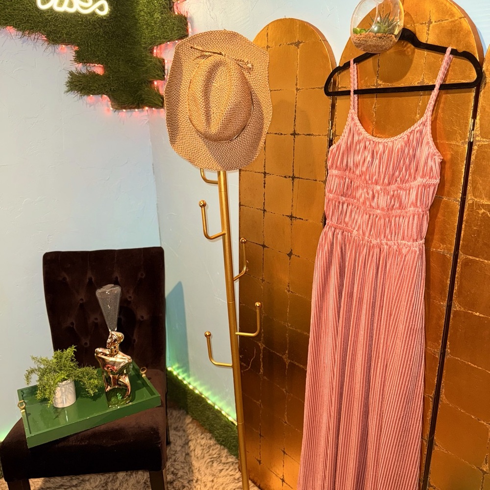 Pink maxi dress by Wishlist Apparel size M. New without tags